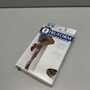Truform 15-20 mmHg Compression Pantyhose, Sheer 20 Denier Women's Shaping Tights, Nude, Medium