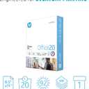 HP Papers | 8.5x11 Paper |Office 20 lb | 1 Ream - 500 Sheets | 92 Bright | Made in USA - FSC Certified | 112150R