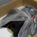 Under Desk Elliptical Machine, Electric Elliptical Leg Exerciser for Seniors with 12 Adjustable, Portable Quiet Elliptical Exercise Machine, Seated Pedal Exerciser with Remote Control (Orange)