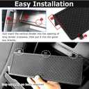 Autorder Center Console Organizer for 2016-2025 2026 Mazda MX-5 RF Miata Interior Accessories Glove Box Insert Tray Partition Panel with Built in Scratch Resistant Non Slip Silicone Pad