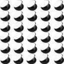 Weewooday 30 Phone Grip Holder with Double-Sided Sticker Phone Finger Expanding Stand Holder for Almost Cases (Black)