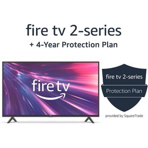 Amazon Fire TV 40" 2-Series (newest model), HD smart TV + 4-year protection plan