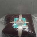 PetAmi Waterproof Dog Blanket for Large Dog, Calming Pet Blanket Bed Couch Cover Protector, Washable Sherpa Faux Fur Throw for Sofa Furniture Protection, Soft Fluffy 60x80 Tie-Dye Brown