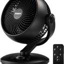 Fan for Bedroom with Remote,28dB Touch Control, Ultra Quiet Desk Fan, 9-Hour Timer, 70ft Powerful Airflow, 10-Inch High-Velocity Air Circulator Fan,8-Speed Oscillating Table Fan for Home, Dorm,Office