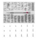 500-Pack M1.2/M1.4/M2 Self-Tapping Micro Screws - Universal Multi-Purpose Repair Kit for Eyewear, Watches, Laptops & Electronics