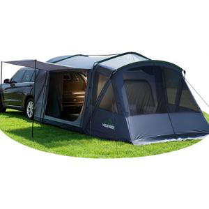 WildFinder 5-9 Person SUV Tent, Screen Porch and Awning, 14.1x9.2x6.9 FT, 5-9p SUV Back