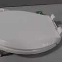 KOHLER Cachet ReadyLatch Elongated Slow Close Toilet Seat, White