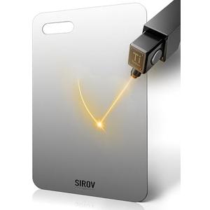 Titanium Cutting Board, 100% Pure Titanium Cutting Boards For Kitchen, Best Non Toxic titanium chopping board, Dishwasher safe, Hygiene and Durability for Meat, and Vegetables (12L*8W)