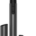 Upgraded Eyebrow Trimmer for Men, Precision Detailer, Battery-Powered Eyebrow Razor with Rinseable Blade, Facial Hair Trimmer with Comb, Compact Pen-Size, Safe Painless Shaver