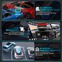 Dash Cam,4K+2K HD Dash Cam Front and Rear, 3.2 IPS Screen Dashcam,Built-in ADAS BSD WiFi GPS Dash Camera for Cars,App Control, 170Wide Angle,24H Parking Mode, Night Vision, Loop Recording,G-Sensor