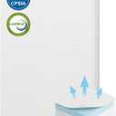 Lisara Bassinet Mattress, 41" x 29" Dual Sided Gel Memory Foam Mattress with Waterproof, Removable and Breathable Ice Silk Cover, Fit for 4moms Breeze Plus Portable Playard