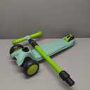 Kids Scooter,LED Lighted Wheels and 3 Adjustable Height Handlebars Scotters for Kids 3-12,3 Wheel Toddler Kick Scotter for Boys & Girls up to 132 Lbs.