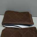 Stair Treads for Wooden Steps Indoor, 15 Pack 8" X 30" Non Slip Carpet Stair Treads with Reusable Adhesive for Kids Elders and Dogs, Surface Polyester TPR Backing Stair Rugs, Brown