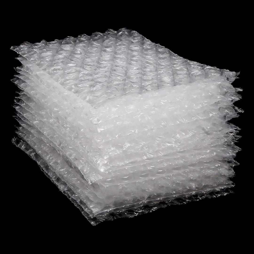 200 PCS Clear Bubble Pouches Bags 4x6 inch, Protective Bubble Pouch, Double Walled Flush Cut Thickening Shockproof Foam Wrap Bags for Cushioning, Packing, Shipping, Moving and Storage