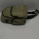 BAIGIO Camera Sling Bag Small Camera Backpack for Photographers,Water-resistant Camera Crossbody Bag Travel Caemra Backpack for DSLR SLR Mirrorless Camera (Green)