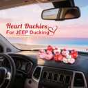 24 Pcs Rubber Ducks, Random Assortment Ducks Bulk for Jeeps Ducking, 2" Mini Rubber Duckies for Baby Toddler Bath Toys, Kids Pool Toys Birthday Gifts Party Favors