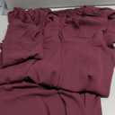 Women's Plus Size Milkmaid Dress Long Sleeve Square Neck Dress A-Line Flowy Maxi Wedding Guest Cocktail Formal Dresses (Burgundy) XXL