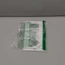 [1 Pack] BESTTEN 4 Gang Screwless Decorative Wall Plate, Mid-Size H4.88" x W8.58", USWP6 Gloss Snow White, Faceplate Cover for Decorator Receptacle Outlet & Switch