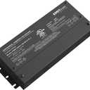 EMITEVER 120W Dimmable LED Driver, 24V Triac Dimmable Power Supply, AC to DC Transformer for LED Light, Compatible with Lutron and Leviton Dimmer, Waterproof IP67 and UL Listed