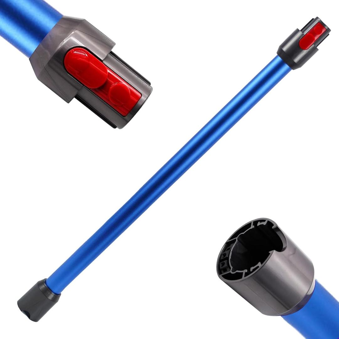 Replacement Quick Release Extention Wand Stick Tube for Dyson V7 V8 V10 V11 V15 Stick Vacuum Cleaner Accessories Kit, Replace Parts Number 969109-01 (Blue)