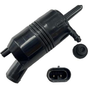 Front Wiper Windshield Washer Pump Compatible with Suburban Savana 1500 Rainier Silverado 1500 Rendezvous Venture Envoy 13502903 SU15227 AS500 0261230162 22127652 22127653 22143196