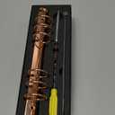 Stationery.Life Ring Binder Mechanism Replacement Kit for Personal Organizers Planners 6 Rings (Rose Gold, A5)