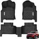 YITAMOTOR Upgraded Floor Mats Compatible with Jeep Grand Cherokee 2016-2021/ WK 2022 / Dodge Durango 2016-2024 All Weather Floor Liners, TPE Anti-Slip Waterproof Floor Mats, Car Interior Accessories