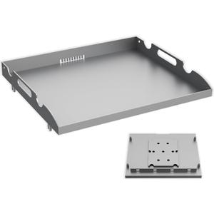 Flat Top Tabletop Griddle Replacement Top for Blackstone 17" Flat Top Grill 1814 1832 1819 1650, Griddle Top Replacement Parts for 17 Inch Blackstone with Rear Grease System & Handy Handle