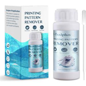 Vinyl Remover for Heat Transfer, Heat Transfer Vinyl Remover for Fabrics, Adhesive Remover, Quick Results, No Irritating Smell-100 ML