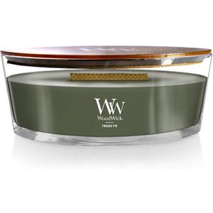 WoodWick Fraser Fir Holiday Candle Gifts for Women and Men, 16 Oz Ellipse Candle with Crackling Wick