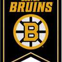 Rico Industries NHL Hockey Boston Bruins Standard Rafter Felt Pennant, 18"L x 24"W