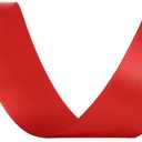 3 x 1 inch x 25 Yards Double Faced Red Polyester Satin Ribbon for Gift Wrapping,Wedding Decoration, Bows Making, Sewing, DIY Crafts