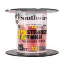 Southwire 25 ft. 12/3 Black/White/Green Solid CU THHN Tri-Wire