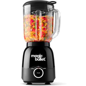 magic bullet Blender, 48oz Pitcher, Simple Speed Dial - MBF50100AK (Full Size, All Black)