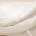 MUXHOMO Beige King Size Comforter Set, All Season Ultra Soft Down Alternative Bedding - 3 Piece Lightweight Bed Set Includes 1 Comforter (104"x90") and 2 Pillow Shams (20"x36")