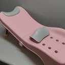 Adjustable Children's Shampoo Chair is Suitable for 3-10 Years Old Bath seat Bathtub Household Foldable Moisture-Proof Clothes Design Pink