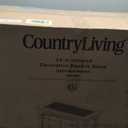 Country Living 24-in W Deep Red Free standing Infrared quartz Flat Wall Electric Fireplace with Remote Control Included