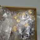 Soulchen 100 Pcs Mini Resin Dog Ducks Golden Retriever Duck Figurine Small Random Animal Statue Cute Funny Tiny Animal Figures