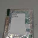 2-Pack Classic Beadboard Triple Toggle Light Switch Cover Plate, Durable Natural Bamboo Fiber Decorative Switch Plate Covers, Pure White 3 Gang Wall Plate, Corrosion Resistant