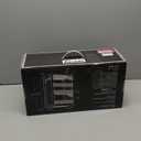 GeeekPi 8U Server Cabinet, 10 inch Server Rack for Network, Servers, Audio, and Video Equipment, DeskPi RackMate T1 Rackmount, 7.87 inch Depth (Silver)