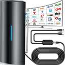 2900+ MilesOutdoor HD Antennas for Local Channels,2026 Digital Amtenna Indoor-Supports All TVs-38ft