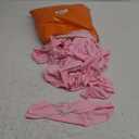 100PCS Spandex Stretch Chair Sashes Bows Universal Elastic Chair Cover Bands Ties with Buckle Slider for Wedding Party Birthday Reception Events Banquet Decoration(Pink)