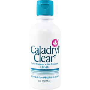 Caladryl Clear Topical Analgesic/Skin Protectant, Lotion, 6 oz.