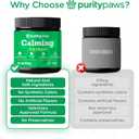 Calming Treats for Dogs  Helps Maintain Calm During Travel, Loud Noises & Routine Changes  Natural Formula, Non-Drowsy (120 Soft Chews)