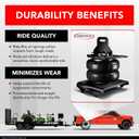 Firestone Airide Ride-Rite Air Suspension Kit with Mounting Assembly fits 2019-2026 Silverado/Sierra 1500 | 100 PSI | 5000 LBS Capacity | No Drill Installation | PN 2609