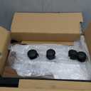 Adjustable Height Couch Tables That Slide Under Sofa, 360 Swivel Modern Tv Tray Table with Wheel, C Shaped End Table for Couch, C Table for Small Place, Perfect for Livingroom, Bedroom