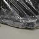 Tecmojo 1U Sliding Rack Shelf,4-Post Vented Rack Mount Shelf,13.8in Deep with Adjustable Mounting Depth 13.8-19.7in,Supports to 110lbs,for 19 Inch AV/Network Equipment Rack,Unassembled,Black