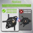 49040-0770 49040-7008 Fuel Pump Fits for Kawasaki FR, FS, FX Series FR541V FR600V FR651V FR691V FR730V FS481V FS541V FS600V FS651V FS691V FS730V with Fuel Filter Clamps