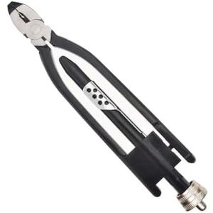 Gunpla 9 Inch Safety Wire Twisting Plier with Automatic Spring Loaded Return Heavy Duty Jaws Twister for Wires Twist