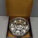 Large Spice Container Masala Dabba With 9 Compartments, Masala Box, Spice Container Box, Stainless Steel Spice Box Indian Masala Dabba with Transparent Lid